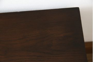 中古　特注　上蓋開きの収納付き!!シックな佇まいが魅力のローボード(ベンチチェスト、コファ、ブランケットボックス)(R-066016)
