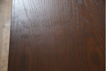 中古　特注　上蓋開きの収納付き!!シックな佇まいが魅力のローボード(ベンチチェスト、コファ、ブランケットボックス)(R-066016)