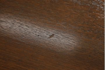 イギリスアンティーク　高級品!!　オーク材　無垢材　上質なつくり込みが魅力のツイストレッグドローリーフテーブル(ダイニングテーブル、エクステンションテーブル、4人掛け、6人掛け、食卓、英国)(R-066039)
