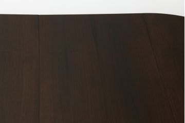 北欧ビンテージ　Kai Kristiansen(カイ・クリスチャンセン)　ローズウッド材の上品な色合いが魅力のエクステンションテーブル(拡張式テーブル、食卓、ダイニングテーブル、4人掛け、6人掛け、8人掛け、丸テーブル、ラウンドテーブル、オーバル型、ヴィンテージ)(R-066041)