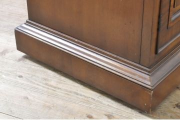 中古　DREXEL HERITAGE(ドレクセルヘリテイジ)　マホガニー材　拡張式天板付き!!高級感溢れる佇まいのサーバー(洋酒棚、カウンターテーブル、収納棚、戸棚、サイドボード、サイドキャビネット)(R-066044)