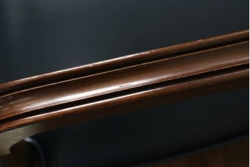 中古　maruni(マルニ木工)　KENT-COURT(ケントコート)　本革(レザー)　洗練された佇まいが美しいアームチェア2脚セット(ラウンジチェア、一人掛けソファ、1人掛けソファ、椅子、イス)(R-066050)