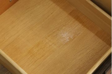中古　DREXEL HERITAGE(ドレクセルヘリテイジ)　Triune(トライユン)　上品な佇まいが魅力のマホガニー材製サイドボード(サイドチェスト、引き出し、ドロワー)(定価約70万円)(R-066077)