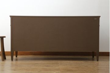 中古　DREXEL HERITAGE(ドレクセルヘリテイジ)　Triune(トライユン)　上品な佇まいが魅力のマホガニー材製サイドボード(サイドチェスト、引き出し、ドロワー)(定価約70万円)(R-066077)