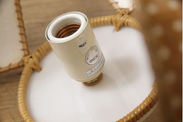 和製ビンテージ　希少な廃盤品　YAMAGIWA(ヤマギワ)　近藤昭作　竹のあかり　和モダンスタイルやナチュラルテイストの空間づくりにおすすめ!!竹あんどんの天井照明(行灯、行燈、吊り下げ照明、ペンダントライト、シェード、電笠、ヴィンテージ)(R-066089)