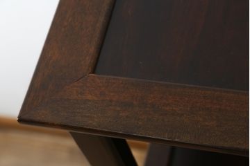 中古　松本民芸家具　#506型　シックな色合いと上品な佇まいが魅力の朝鮮棚(飾り棚、収納棚、戸棚、茶棚)(定価約23万円)(R-066102)