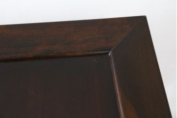 中古　松本民芸家具　#506型　シックな色合いと上品な佇まいが魅力の朝鮮棚(飾り棚、収納棚、戸棚、茶棚)(定価約23万円)(R-066102)
