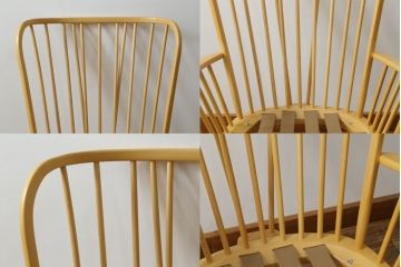 中古　美品　イギリス家具　ERCOL(アーコール)　エバーグリーン　気品のある佇まいが魅力の1人掛けイージーチェア(アームチェア、ラウンジチェア、ソファ、1人掛け、椅子、イス、英国、北欧)(定価約29万円)(R-066170)