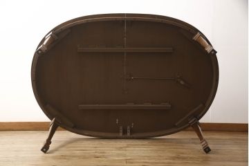 中古　DREXEL HERITAGE(ドレクセルヘリテイジ)　FRANCESCA(フランチェスカ)シリーズ　優美な佇まいのダイニングテーブル(4人掛け、6人掛け、8人掛け、食卓、エクステンションテーブル)(R-066180)