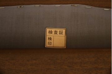 中古　DREXEL HERITAGE(ドレクセルヘリテイジ)　ESPERANTO(エスペラント)　上品な曲線デザインが高級感を醸し出すアーム付きダイニングチェア(アームチェア、イス、椅子)(定価約24万円)(R-066185)