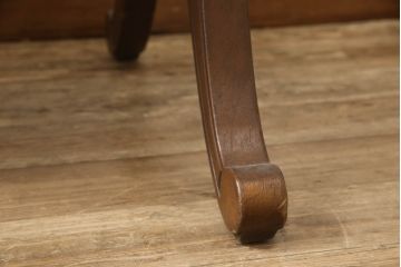 中古　DREXEL HERITAGE(ドレクセルヘリテイジ)　ESPERANTO(エスペラント)　上品な曲線デザインが高級感を醸し出すアーム付きダイニングチェア(アームチェア、イス、椅子)(定価約24万円)(R-066187)