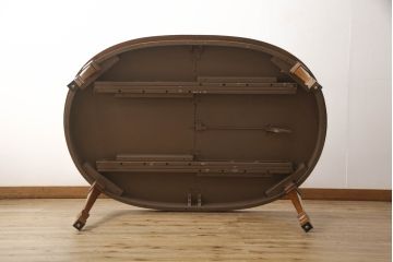 中古　DREXEL HERITAGE(ドレクセルヘリテイジ)　FRANCESCA(フランチェスカ)シリーズ　優美な佇まいのダイニングテーブル(4人掛け、6人掛け、8人掛け、食卓、エクステンションテーブル)(R-066188)