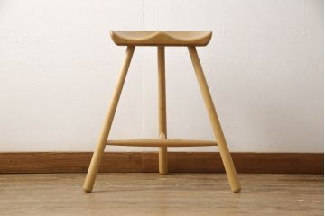 中古　北欧家具　デンマーク　Werner(ワーナー)　疲れにくさが魅力のシューメーカーチェア(スツール、イス、椅子)(R-066192)