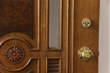 中古　激レア!!　特注品　DREXEL HERITAGE(ドレクセルヘリテイジ)　上質な空間を演出するドア1枚(扉、建具)(R-066201)