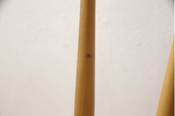 超レア! イギリスビンテージ　ERCOL(アーコール)　洗練されたデザインが格好いいスモーカーズチェア(ダイニングチェア、アームチェア、カウホーンチェア、椅子、イス、ヴィンテージ、英国)(R-066207)
