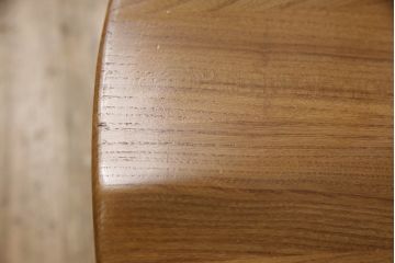 超レア! イギリスビンテージ　ERCOL(アーコール)　洗練されたデザインが格好いいスモーカーズチェア(ダイニングチェア、アームチェア、カウホーンチェア、椅子、イス、ヴィンテージ、英国)(R-066207)
