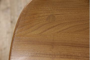 超レア! イギリスビンテージ　ERCOL(アーコール)　洗練されたデザインが格好いいスモーカーズチェア(ダイニングチェア、アームチェア、カウホーンチェア、椅子、イス、ヴィンテージ、英国)(R-066207)