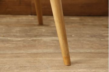 超レア! イギリスビンテージ　ERCOL(アーコール)　洗練されたデザインが格好いいスモーカーズチェア(ダイニングチェア、アームチェア、カウホーンチェア、椅子、イス、ヴィンテージ、英国)(R-066207)