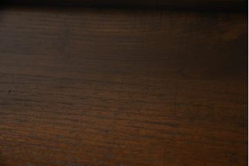 和製アンティーク　栗材　シックな色合いが和・洋どちらの空間にも馴染みやすい!!シンプルな本棚(ブックシェルフ、オープンシェルフ、ディスプレイラック、飾り棚)(R-066208)