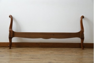 中古　DREXEL HERITAGE(ドレクセルヘリテイジ)　Touraine(ツーレイン)　猫脚のデザインがアクセントのベッドフレーム　(R-066229)