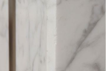 中古　イタリア　FLOS(フロス)社　ARCO(アルコ)　大理石とステンレスの組み合わせがスタイリッシュでかっこいいフロアランプ(フロアスタンド、スタンドライト、フロア照明、アルコランプ)(定価約35万円)(R-066238)