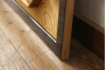 アンティーク建具　高級品!!　厚みある緻密な彫り込みの彫刻が美しい欄間1枚(明り取り、明かり取り)(R-066246)