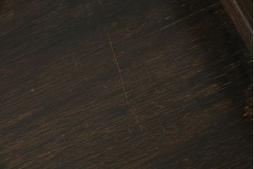アジアンアンティーク家具　鉄刀木(タガヤサン)　オリエンタルな雰囲気漂うベンチ(3人掛け、長椅子、長イス、羅漢床、羅漢牀、板座チェア)(R-066248)