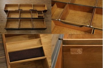 中古　レア品　DREXEL HERITAGE(ドレクセルヘリテイジ)　シノワズリ様式　品のある佇まいと細やかな彫刻が美しいサイドボード(チェスト、引き出し、洋服タンス、テレビ台、テレビボード)(R-066297)
