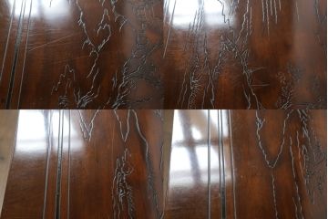 中古　レア品　DREXEL HERITAGE(ドレクセルヘリテイジ)　シノワズリ様式　品のある佇まいと細やかな彫刻が美しいサイドボード(チェスト、引き出し、洋服タンス、テレビ台、テレビボード)(R-066297)