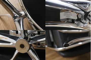 中古　美品　ノルウェー製　EKORNES(エコーネス)　City(シティ)　Mサイズ　オットマン付き!!スタイリッシュなデザインが魅力のストレスレスチェア(スターベース、1人掛けソファ、1Pソファ、アームチェア、リクライニングチェア、フットスツール、北欧、本革、レザーチェア)(定価約30万円)(R-066318)