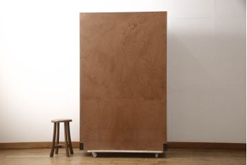 中古　岩谷堂箪笥　上質な和の空間づくりにおすすめな茶箪笥(違い棚、飾り棚、収納棚、戸棚、食器棚、キャビネット)(R-066320)