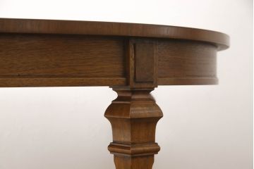 中古　DREXEL HERITAGE(ドレクセルヘリテイジ)　FRANCESCA(フランチェスカ)シリーズ　優美な佇まいのダイニングテーブル(エクステンションテーブル、食卓、4人掛け、6人掛け、8人掛け)(R-066359)