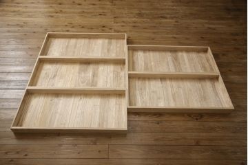 中古　岩谷堂箪笥　風格のある上品な佇まいが魅力の大型和箪笥(着物箪笥、衣装盆、洋服タンス、衣装箪笥、整理箪笥、ワードローブ、引き出し、キャビネット、上下バラ売り可能)(定価約130万円)(R-066361)