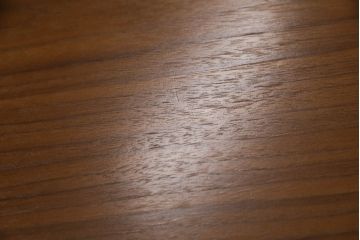 中古　美品　Cassinaixc.(カッシーナイクスシー)　IXC. R&D(イクスシー.R&D)　TRIX(トリックス)　ブラックウォールナット材　シンプルながら洗練されたデザインが魅力のダイニングテーブル(6人掛け、4人掛け、食卓)(定価約40万円)(R-066367)