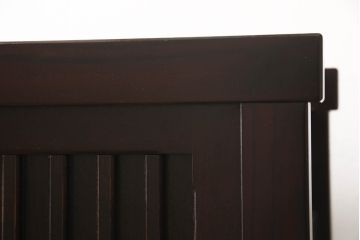 中古　ニレ材　上質な和の空間を演出する水屋箪笥サイドボード(茶箪笥、収納棚、戸棚、食器棚、サイドキャビネット)(R-066395)