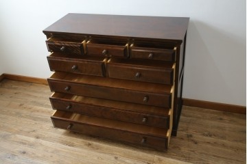 和製ヴィンテージ　北海道民芸家具　上品な佇まいが魅力的なチェスト　(R-066396)