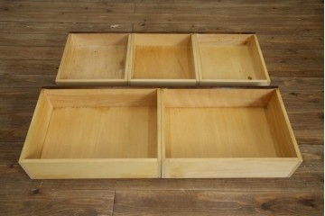 和製ヴィンテージ　北海道民芸家具　上品な佇まいが魅力的なチェスト　(R-066396)