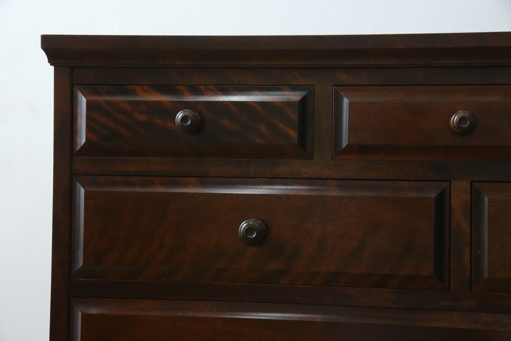 和製ヴィンテージ　北海道民芸家具　上品な佇まいが魅力的なチェスト　(R-066396)