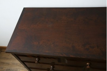 和製ヴィンテージ　北海道民芸家具　上品な佇まいが魅力的なチェスト　(R-066396)