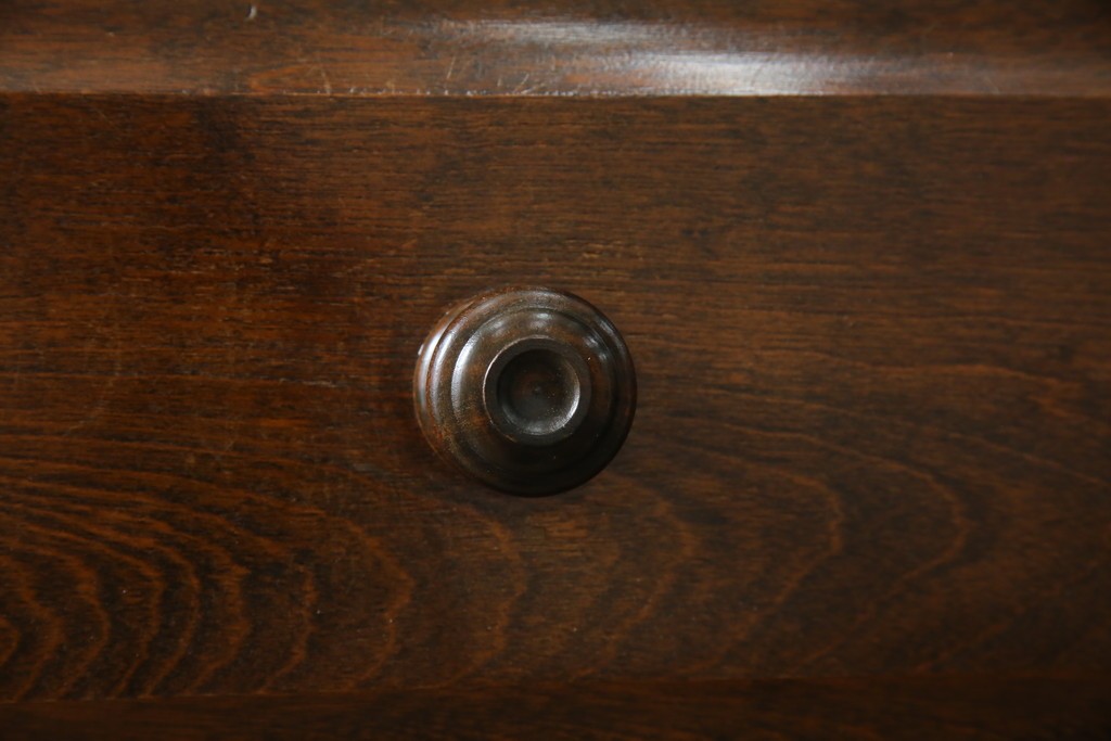 和製ヴィンテージ　北海道民芸家具　上品な佇まいが魅力的なチェスト　(R-066396)