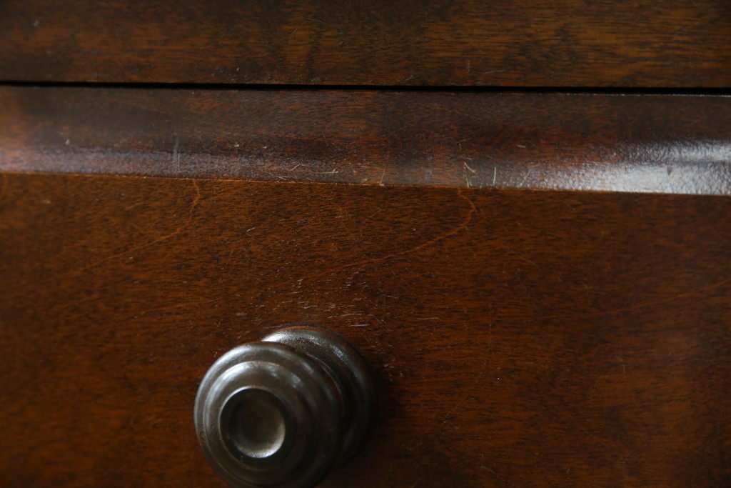 和製ヴィンテージ　北海道民芸家具　上品な佇まいが魅力的なチェスト　(R-066396)