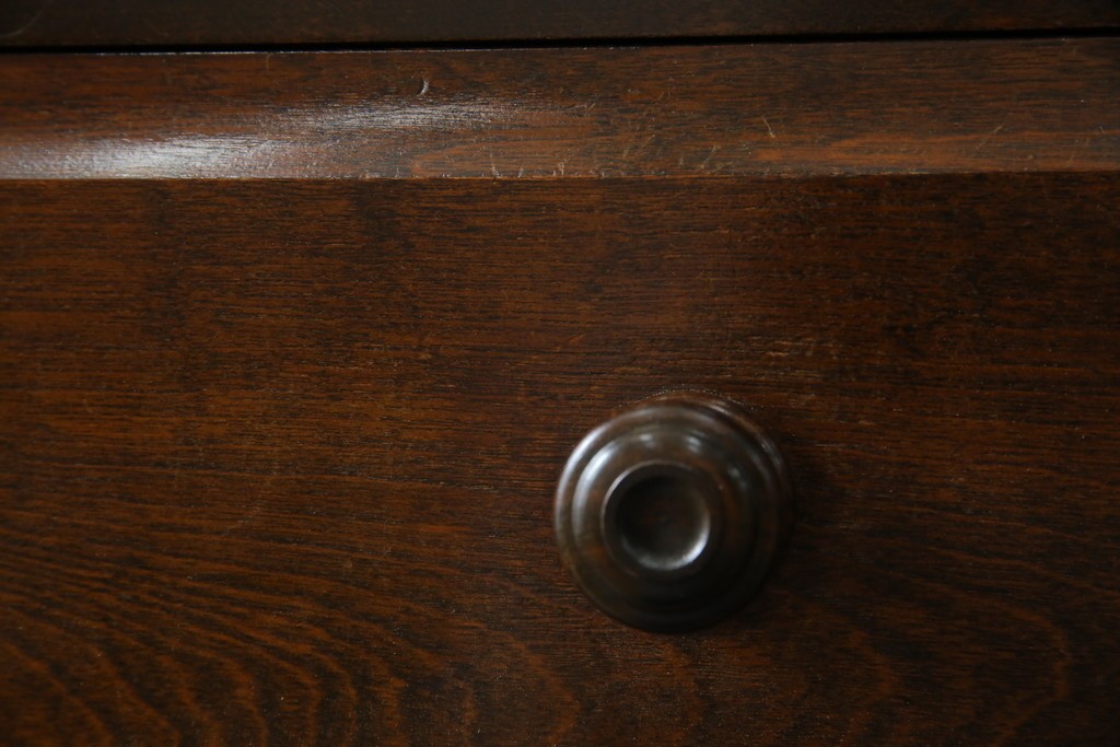 和製ヴィンテージ　北海道民芸家具　上品な佇まいが魅力的なチェスト　(R-066396)