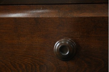 和製ヴィンテージ　北海道民芸家具　上品な佇まいが魅力的なチェスト　(R-066396)