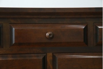 和製ヴィンテージ　北海道民芸家具　上品な佇まいが魅力的なチェスト　(R-066396)