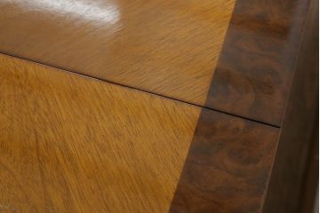 中古　DREXEL HERITAGE(ドレクセルヘリテイジ)　FRANCESCA(フランチェスカ)シリーズ　優美な佇まいのダイニングテーブル(エクステンションテーブル、食卓、4人掛け、6人掛け、8人掛け、オーバル型)(R-066399)