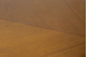 中古　DREXEL HERITAGE(ドレクセルヘリテイジ)　FRANCESCA(フランチェスカ)シリーズ　優美な佇まいのダイニングテーブル(エクステンションテーブル、食卓、4人掛け、6人掛け、8人掛け、オーバル型)(R-066399)