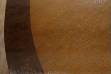 中古　DREXEL HERITAGE(ドレクセルヘリテイジ)　FRANCESCA(フランチェスカ)シリーズ　優美な佇まいのダイニングテーブル(エクステンションテーブル、食卓、4人掛け、6人掛け、8人掛け、オーバル型)(R-066399)