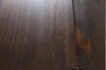 和製ビンテージ　松本民芸家具　上品な雰囲気漂うライティングビューロー(ワークデスク、簿記机、収納棚、戸棚、引き出し、在宅用、在宅ワーク用、ヴィンテージ)(R-066403)