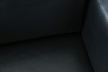 中古　オーストリア製　ヴィットマン(WITTMANN)　本革(レザー)　高級感漂う佇まいが魅力の1人掛けソファ(一人掛け、1P、アームソファ、ラウンジソファ)(R-066415)