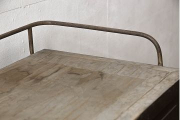 和製アンティーク　レトロな佇まいが魅力のデンタルキャビネット(ケビント、デンタルケース、収納棚、戸棚、キャビネット、店舗什器、引き出し)(R-066419)